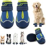 Dog Shoes for Large Small Medium Dogs Non-Slip Dog Boots for Dogs Breathable Dog Boots for Summer Hot Pavement Paw Protector for Outdoor Walking Winter Snow Anti-Slip