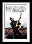 Tallenge - Italian Tour 2013 - Rock Music Concert Poster - Bruce Springsteen - Small Framed Poster(Paper,12x17 inches, Multicolour)