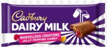 3 x Marvellous Creations Jelly Pop Candy Chocolate Bar 160g Delicious Tasty And Twisty Treat Gift Hamper For Birthday,Christmas