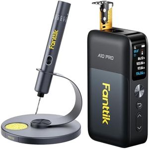 Fanttik T1 Max Soldering Iron Kit & Fanttik A10 Pro 2-in-1 Digital Laser Tape Measure with HD IPS Color Display