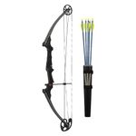 Brennan Industries Genesis Archery Left Hand Bow Set, 15-30-Inch/10-20-Pound