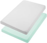 TILLYOU Mini Crib Fitted Sheets - S