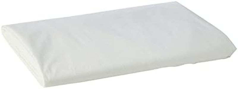 Emma Barclay Percale Flat Sheet Super King Bed Ivory, 50Percent Cotton/Polycotton/Polyester, Cream