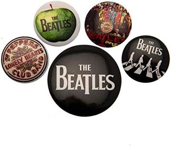 Pyramid International BP80476 The Beatle - 1 insignia grande (4 x 25 mm) y 4 más pequeños (1 x 38 mm)