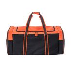 Jetstream Heavy Duty Multi Pocket Large Sports Gym Equipment 3-Pocket Travel Duffel Bag (36 Inch, Orange)