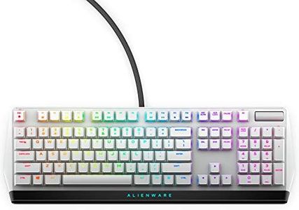 Alienware AW510K Low Profile Gaming Keyboard, Mechanical, CherryMX Red Switches, English Layout, Lunarite