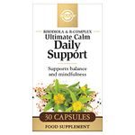 Solgar Ultimate Calm Daily Support - Pack of 30 - with B-Complex and Rhodiola Extract - Supports Psychological Wellbeing and Energy Production - Vegan