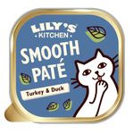 Lily's Kitchen Natural Adult Wet Paté Cat Food Tray Poultry Pie Grain-Free Recipe (19 Trays x 85g)