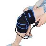 EVERCRYO Cryo Cuff Knee Cooler Compression Cold Pack Knee Cold Therapy Knee Wrap Ice Bag Knee Swelling Pain Reduction Post Surgery Knee Injury Recovery