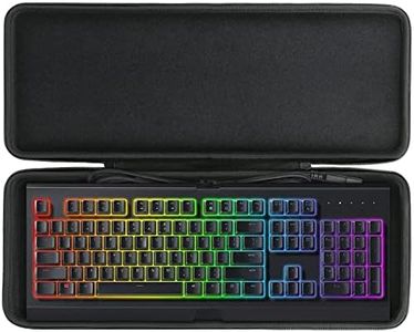 co2CREA Hard Case Replacement for Razer Cynosa Chroma/Cynosa V2 / Ornata V2 / Blackwidow V3 Pro/Blackwidow V3 / Huntsman Elite/Huntsman V2 Analog Gaming Keyboard