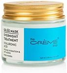 The Crème Shop Korean Skincare | Overnight Gel Mask for Moisturizing and Hydrating, Anti-Aging, Brightening, Relief facial skin care - 2.36 oz (Hyaluronic Acid)