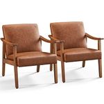 Leather Chairs With Woods