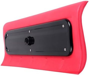 Replacement Snow Rakes Head | S-Shape Extra-Wide 15.7-inch Scratch-Free Foam Snow Rake | Universal 3/4" Acme Thread Attachment for Roofs, Solar Panels, & Cars