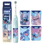 Oral-B Kid's Electric Battery Powered Toothbrush for Ages 3+, Extra Soft Bristles