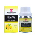 YK Laboratories Lemon Essential Oil 100% Pure & Natural | Therapeutic Grade & Undiluted - 50ml