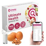 Ultimate Health Sensitivity Test by Simply Sensitivity Checks | Hair Strand Food Intolerance Test Kit| Food & Non-Food Intolerance Testing Kit for Adults (900+ Items Tested)…