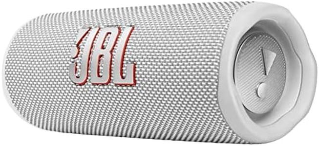 JBL Flip 6 Portable Speaker, White