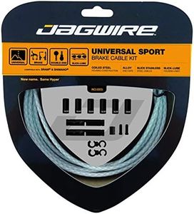 Jagwire Universal Sport Brake Kit Câble de Frein Blanc Tressé
