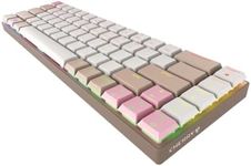 CHERRY MX-LP 2.1 Compact Wireless, Mechanical Gaming Keyboard in 65 Percent Format, Multi-Device, RGB Lighting, Rechargeable, MX Low Profile Speed Switches, Khaki