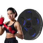 MDM HUB Music Boxing Machine Touch Screen Display Wall Mounted Smart Bluetooth Music Boxing Trainer, Electronic Boxing Target Workout Punching Equipment for Home, Indoor and Gym (Gloves NOT Included)