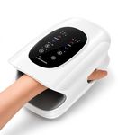Electric Hand Massager for Arthritis and Carpal Tunnel, Cordless Heated Hand Massager with Compression for Hands, Wrists, and Fingers, Adjustable 6 Modes, 6 Intensities, 3 Heat Levels and 2 Vibrations