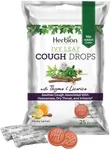 Herbion Naturals Ivy Leaf Cough Drops with Thyme & Licorice, Honey Lemon Flavor, Soothes Cough, for Adults & Children Over 6 Years, 25 Drops