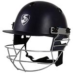 SG Optipro Cricket Helmet, Extra Large, Navy Blue