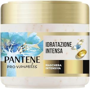 Pantene Idratati & Lucenti Maschera per Capelli Intensiva con Biotina 300ml. Pro-V Miracles Trattamento Idratante per Capelli Secchi. Capelli Più Morbidi Con 1 Solo Utilizzo. Adatto per Uso Quotidiano