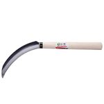 KEAAN Grass Hoe Weeding Tools for Garden Hand Tool Weed Removal Tool - Stainless Steel Blade Very Sharp (JinTian) (Black-2111)