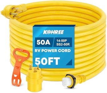 Kohree RV Power Extension Cord 50 Amp 50ft Generator Cord