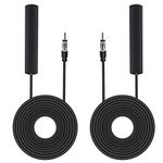 Universal Car FM AM Antenna,Hidden Windshield Adhesive Mount Patch Ant for Auto SUV Vehicle Truck Radio Stereo Receiver.