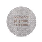 Normcore 58.5 mm Puck Strainer, Filter, Espresso Filter Holder Lower Shower Strainer, Contact Strainer, 316 Stainless Steel