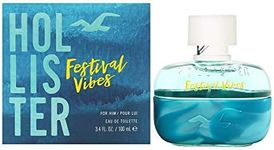Hollister Festival Vibes Men EDT Spray 3.4 oz