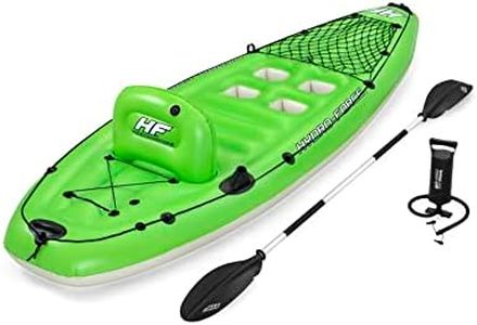 Bestway Hydro-Force Kit Kayak de Pêche Gonflable 1 Place Koracle XL de 2,85 m
