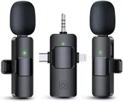 PQRQP 3 in 1 Wireless Microphone fo