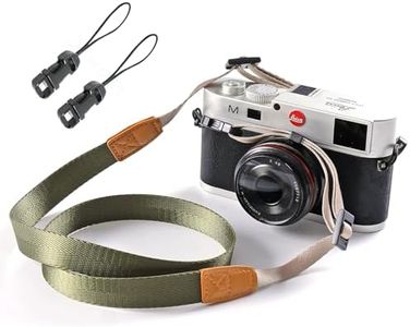 Eorefo Camera Strap Camera Neck Strap with Quick-release Buckles for Mirrorless Camera.（Army Green）