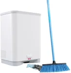 Thamtu Touchless Vacuum Automatic Dustpan Stationary Vacuum Corded Canister Vacuum Cleaner Trash Can with Dust Bag for Sweeping Salon Pet Hair Food Dirt Kitchen