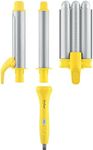 Drybar The Mixologist Interchangeable Styling Iron | One Tool with Three Different Hair Styles of Waves and Curls, Reduces Frizz, Adds Shine, Maintains Healthy Locks for all Hair Types