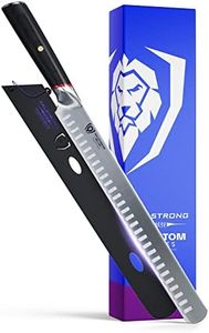 Dalstrong Slicing & Carving Knife - 12 inch Slicer - Phantom Series - Japanese High-Carbon AUS8 Steel - Pakkawood Handle - Kitchen Knife - Brisket Knife - Sheath Included