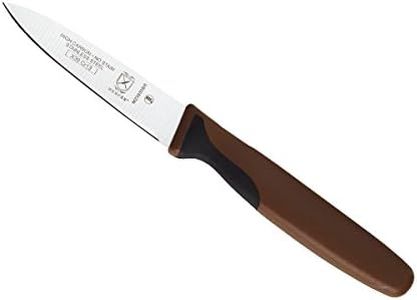 Mercer Culinary Millennia 3-Inch Slim Paring Knife, Brown
