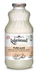 Lakewood Organic Pure Aloe Juice, 32-Ounce Bottles (Pack of 6)