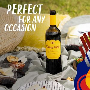 Campo Viejo Tempranillo Rioja Red Wine, 75cl Bottle