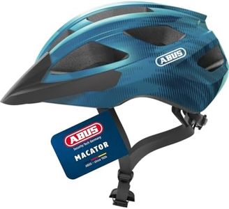 ABUS Macator road bike helmet - sporty bike helmet for beginners - also for pigtail wearers - for men and women