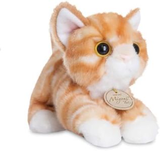 Aurora World 60467 MiYoni Tots Tabby Cat Plush Toy (Orange)