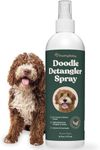 Doodle Detangler Spray - Natural Dog Detangling Spray and Leave in Conditioner for Dogs - Great for Goldendoodle, Poodle, Labradoodle, Bernedoodle - 16 Fl Oz Freshly Bailey