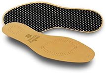 Pedag 172 Leather Naturally Tanned Sheepskin Insole with Activated Carbon, Tan, US W9/10 M6/7 EU 39/40