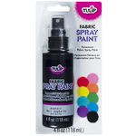 I Love To Create Tulip Fabric Spray Paint 4oz-Black, Other, Multicoloured, 118.3 ml (Pack of 1)