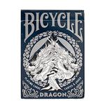 Bicycle Dragon Playing Cards - 1 Deck, Air Cushion Finish, Professional, Superb Handling & Durability, Great Gift For Card Collectors