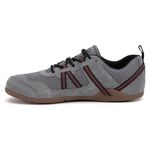 Xero Shoes Men s Prio Suede Cross Training Shoe - Comfortable Performance Running Shoes for Men, Steel Gray, 10.5