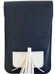 Harper Crossbody - Navy/White